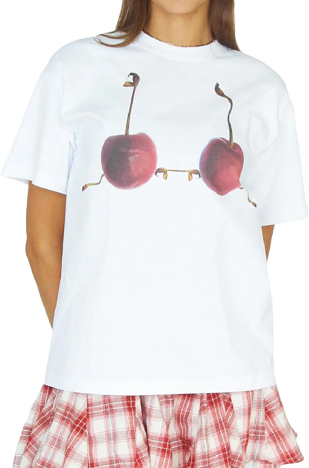 Women Oversized Graphic T Shirt Y2K Short Sleeve Crewneck Baggy Tees Top Summer Loose Fit Aesthetic Streetwear