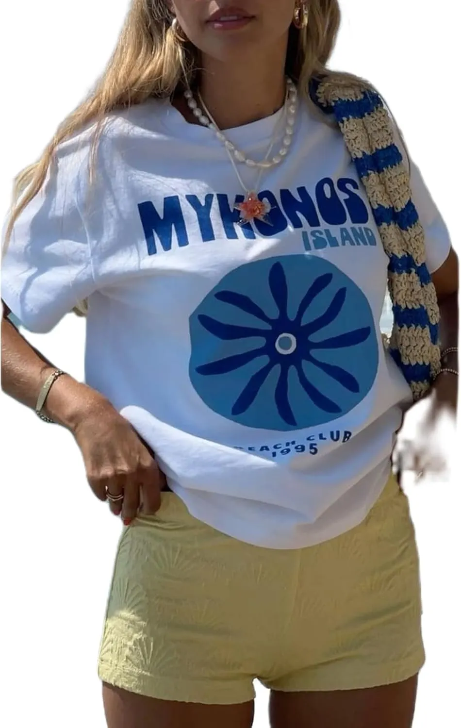 Women Oversized Graphic T Shirts Y2K Vintage Aesthetic Prppy Shirts Cute Band Baggy Tees Trendy Teens Streetwear