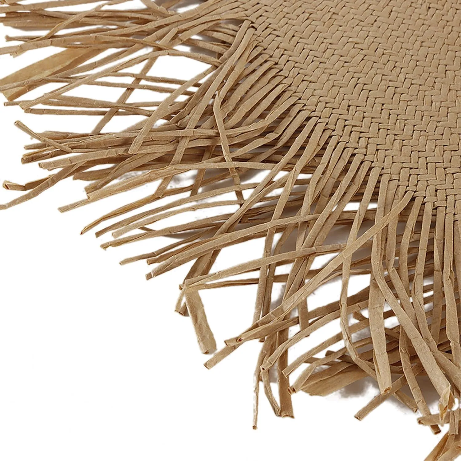 Womens Beach Straw Hat Summer Frayed Straw Bucket Sun Hats Floppy Wide Brim Beach Straw Bucket Hat Raffia UV Protection Hat