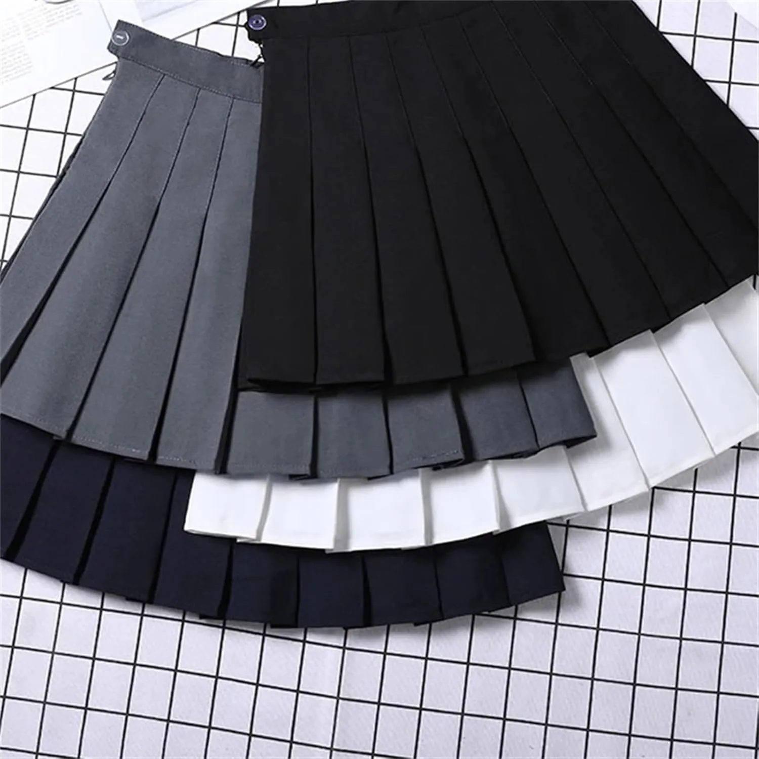 Women's High Waist Mini Pleated Short Skirt for Summer Fashion Lightweight Golf Skirt Casual Tennis Skirts