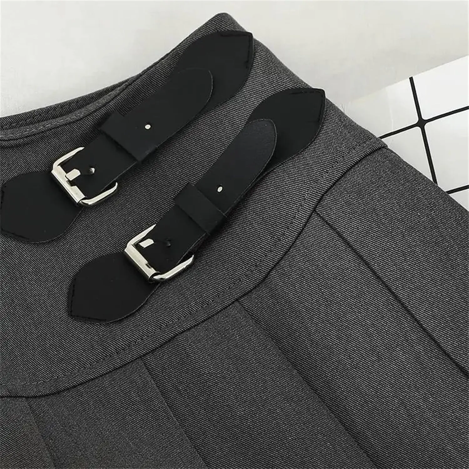 Women's Solid Color Fashion Mini Skirt  High Street Pleated Summer Soft High Waisted Pleated Skirt Tennis Skirts