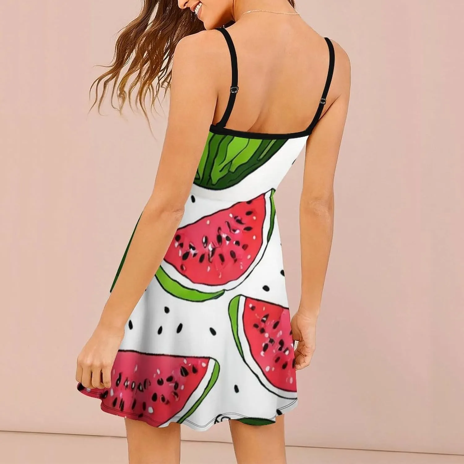 Women's U-Neck Sleeveless Midi Tank Dress for Party Holiday Beach