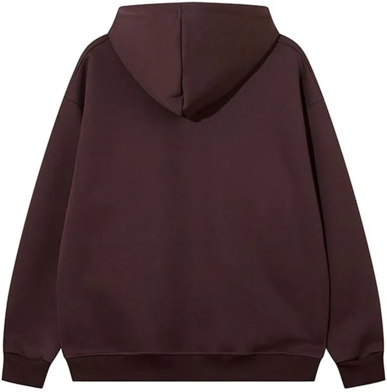 YEOU Men's Fashion Carton Hoodie Sweatshirt Fleece Y2K Harajuku Hip Hop Streetwear Casual Sweatshirt Hooded